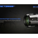 Jetbeam RRT-M2S White Laser Tactical Flashlight - 480 Lumens - Includes 1 x 5100mAh 21700