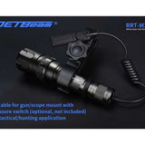 Jetbeam RRT-M2S White Laser Tactical Flashlight - 480 Lumens - Includes 1 x 5100mAh 21700