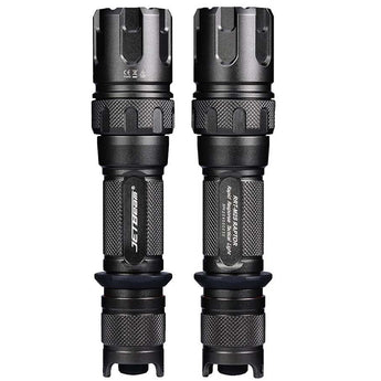 Jetbeam RRT-M2S White Laser Tactical Flashlight - 480 Lumens - Includes 1 x 5100mAh 21700