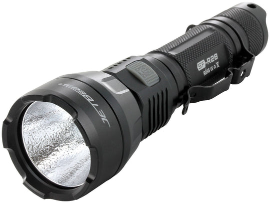 JETBeam SF-R28 USB Rechargeable Flashlight - CREE XHP50 LED - 1500 Lumens - Uses 1 x 18650