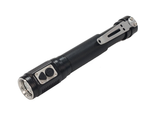 JETBeam SSA20 Dual Switch Everyday Carry Flashlight - CREE G2 LED - 300 Lumens - Uses 2 x AAs