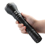 Jetbeam SSR50 Rechargeable LED Search Light - CREE XHP70.2 P2 1C - 3650 Lumens - Includes 7.2V 5000mAh Built-In Battery Pack