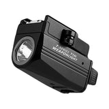 JETBeam T10L USB-C Rechargeable LED Weapon Light with Red or Green Laser - CREE XP-L HI - 680 Lumens - 655nm - Uses Built-in 400mAh Li-Poly Battery Pack