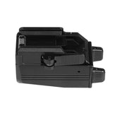 JETBeam T10L USB-C Rechargeable LED Weapon Light with Red or Green Laser - CREE XP-L HI - 680 Lumens - 655nm - Uses Built-in 400mAh Li-Poly Battery Pack