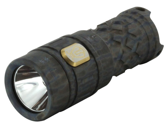 JETBeam TCE-1 Ti Limited Edition Titanium Flashlight - CREE XP-L LED - 600 Lumens - Uses 1 x 16340 or 1 x CR123A - Titanium