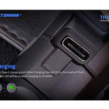 JETBeam TH10R USB-C Rechargeable LED Flashlight - CREE XHP35 - 2000 Lumens - Includes 1 x 18650