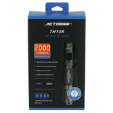 JETBeam TH10R USB-C Rechargeable LED Flashlight - CREE XHP35 - 2000 Lumens - Includes 1 x 18650