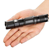 JETBeam TH15 Tactical Rechargeable Flashlight - CREE XHP35 E2 - 1300 Lumens - Uses 1 x 18650 (included) or 2 x CR123A