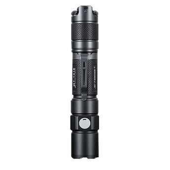 JETBeam TH15 Tactical Rechargeable Flashlight - CREE XHP35 E2 - 1300 Lumens - Uses 1 x 18650 (included) or 2 x CR123A
