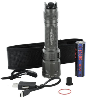 Jetbeam TH20 Guardian USB-C Rechargeable LED Flashlight - CREE XHP70.2 - 3980 Lumens - Includes 1 x 21700