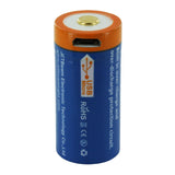 JETBeam 18350 1100mAh 3.6V Protected Lithium Ion (Li-ion) Button Top Battery