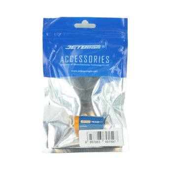 JETBeam JR160 16340 700mAh 3.7V Protected Lithium Ion (Li-ion) Button Top Battery with Micro USB Charging Port