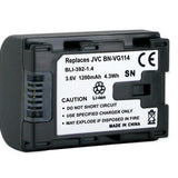 Empire BLI-392-1-4 1200mAh 3.6V Replacement Lithium Ion (Li-Ion) Battery for the JVC BN-VG114 Camcorder