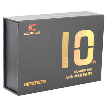 Klarus K10 Fast-Access Flashlight - 1200 Lumens - Includes 1 x USB-Rechargeable 16340 - Multiple Limited Editions
