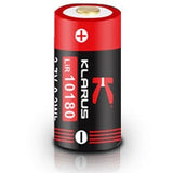 Klarus INR 10180 80mAh 3.7V Unprotected Lithium Manganese Nickel (LiNiMnCoO2) Button Top Battery