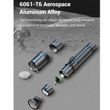 Klars A1 Pro USB-C Rechargeable LED Flashlight - CREE XP-L2 - 1300 Lumens - Includes 1 x 18650