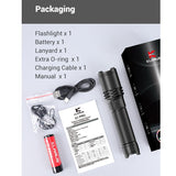 Klars A1 Pro USB-C Rechargeable LED Flashlight - CREE XP-L2 - 1300 Lumens - Includes 1 x 18650