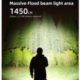 Klarus A2 Pro USB-C Rechargeable LED Flashlight - 1450 Lumens - Includes 1 x 21700