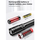 Klarus A2 Pro USB-C Rechargeable LED Flashlight - 1450 Lumens - Includes 1 x 21700