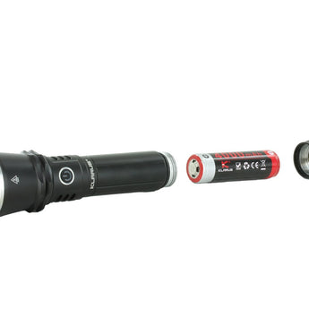 Klarus A3 USB-C Rechargeable Zoomable LED Flashlight - 2200 Lumens - Includes 1 x 21700