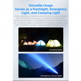 Klarus A3 USB-C Rechargeable Zoomable LED Flashlight - 2200 Lumens - Includes 1 x 21700