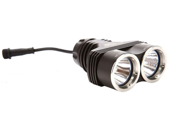 Klarus Ultra-Bright Rechargeable Bike Light -with CREE XM-L U2 LED - 1200 Lumens - Includes 4 x 18650 Battery Pack