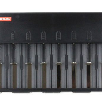 Klarus C8 Charger - 8 bay - For use with Li-ion, NiMH, NiCd Batteries