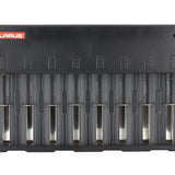 klarus c8 charger propped up standing vertically