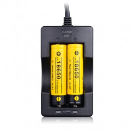 Klarus CH2 2-Bay Smart Charger for 18650 Li-Ion Batteries