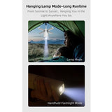 Klarus CL2 USB-C Rechargeable LED Lantern - 750 Lumens - Uses Built-in 10400mAh Li-ion Battery Pack - Light Grey, Ivory White, Lake Green, and Jungle Green Colors