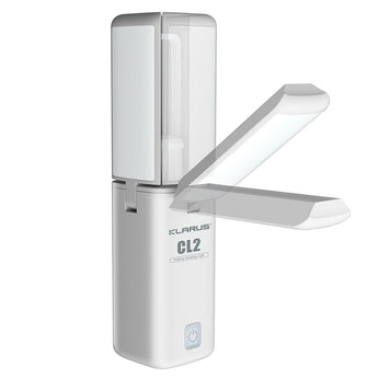 Klarus CL2 USB-C Rechargeable LED Lantern - 750 Lumens - Uses Built-in 10400mAh Li-ion Battery Pack - Light Grey, Ivory White, Lake Green, and Jungle Green Colors