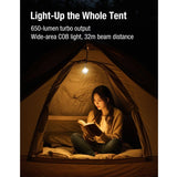 Klarus CL5 USB-C Rechargeable LED Micro Lantern - 650 Lumens - Uses Built-in 1200mAh Li-ion Battery Pack - Black or White