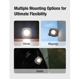 Klarus CL5 USB-C Rechargeable LED Micro Lantern - 650 Lumens - Uses Built-in 1200mAh Li-ion Battery Pack - Black or White