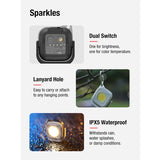 Klarus CL5 USB-C Rechargeable LED Micro Lantern - 650 Lumens - Uses Built-in 1200mAh Li-ion Battery Pack - Black or White