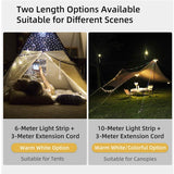 Klarus CL6 LED String Lights - 10 meters - Warm White - Powered by a USB Source