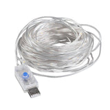 Klarus CL6 LED String Lights - 10 meters - Warm White - Powered by a USB Source