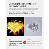 Klarus CL6 LED String Lights - 10 meters - Warm White - Powered by a USB Source