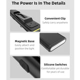 Klarus E5 USB-C Rechargeable EDC LED Flashlight - 470 or 600 Lumens - Uses Built-in 450mAh Li-ion Battery Pack - Multiple Color Options