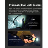 Klarus E5 USB-C Rechargeable EDC LED Flashlight - 470 or 600 Lumens - Uses Built-in 450mAh Li-ion Battery Pack - Multiple Color Options