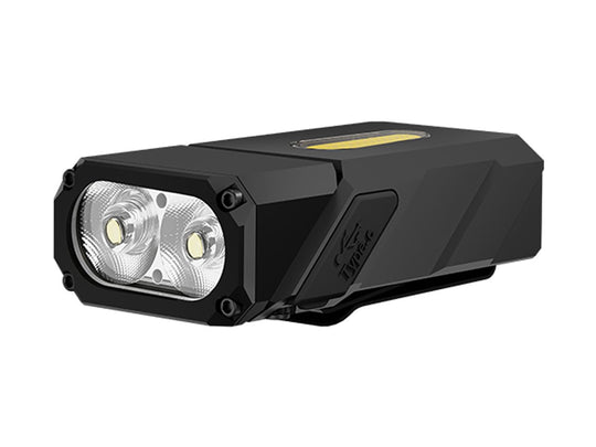Klarus E8 Rechargeable Swivel-Head EDC Flashlight - 1000 Lumens - 2 x Samsung LH351 - Uses Built-in 1000mAh Li-ion Battery Pack - Multiple Color Options