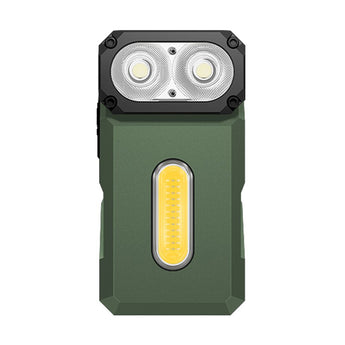 Klarus E8 Rechargeable Swivel-Head EDC Flashlight - 1000 Lumens - 2 x Samsung LH351 - Uses Built-in 1000mAh Li-ion Battery Pack - Multiple Color Options