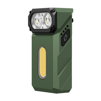 Klarus E8 Rechargeable Swivel-Head EDC Flashlight - 1000 Lumens - 2 x Samsung LH351 - Uses Built-in 1000mAh Li-ion Battery Pack - Multiple Color Options