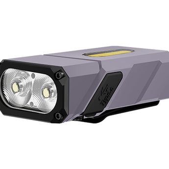 Klarus E8 Rechargeable Swivel-Head EDC Flashlight - 1000 Lumens - 2 x Samsung LH351 - Uses Built-in 1000mAh Li-ion Battery Pack - Multiple Color Options