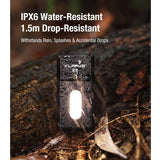 Klarus E8 Rechargeable Swivel-Head EDC Flashlight - 1000 Lumens - 2 x Samsung LH351 - Uses Built-in 1000mAh Li-ion Battery Pack - Multiple Color Options