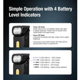 Klarus E8 Rechargeable Swivel-Head EDC Flashlight - 1000 Lumens - 2 x Samsung LH351 - Uses Built-in 1000mAh Li-ion Battery Pack - Multiple Color Options