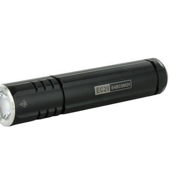 Klarus EC20 USB-C Rechargeable LED Flashlight - Luminus SST-20-WCS - 1100 Lumens - Includes 1 x 21700 - With or Without Power Bank Function