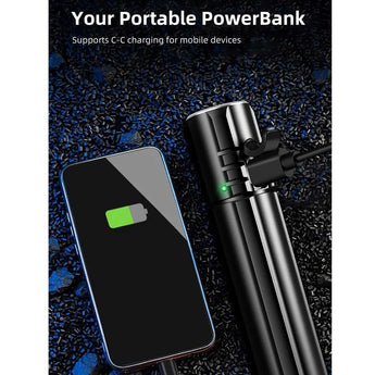 Klarus EC20 USB-C Rechargeable LED Flashlight - Luminus SST-20-WCS - 1100 Lumens - Includes 1 x 21700 - With or Without Power Bank Function