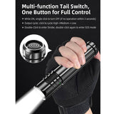 Klarus EC20 USB-C Rechargeable LED Flashlight - Luminus SST-20-WCS - 1100 Lumens - Includes 1 x 21700 - With or Without Power Bank Function