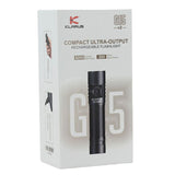 Klarus G15 V2 USB-C Rechargeable LED Flashlight - CREE XHP70.2 - 4200 Lumens - Includes 1 x 21700