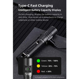 Klarus G15 V2 USB-C Rechargeable LED Flashlight - CREE XHP70.2 - 4200 Lumens - Includes 1 x 21700